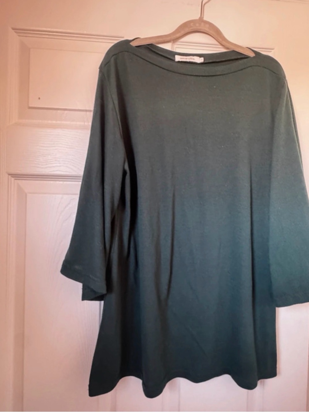Amaryllis Deep Green Long Sleeve Top